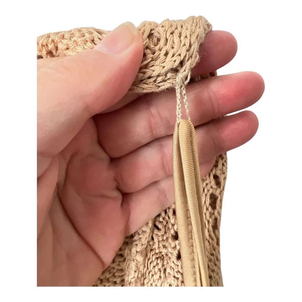 Lauren Ralph Lauren | Short Sleeve Pointelle Cotton Knit Sweater - Picture 8 of 10